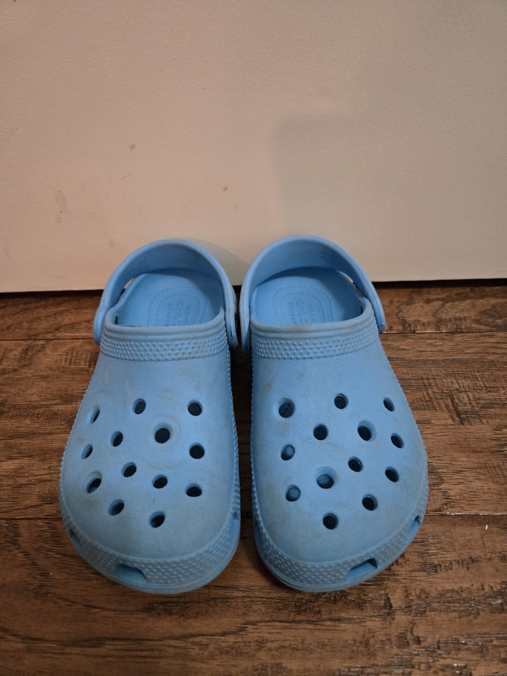 CROCS Kids Light Blue Classic Clogs